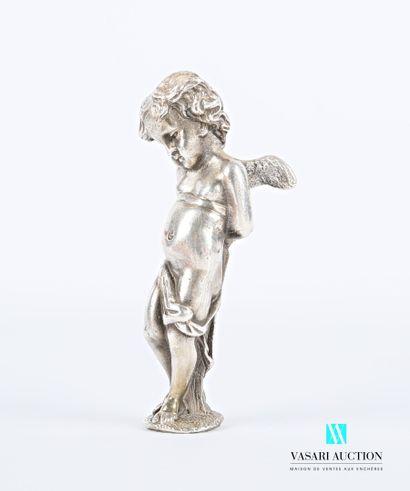 null Blind cachet in silver, the handle showing a cherub.

Weight : 157,70 g
