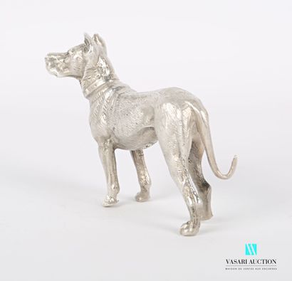 null Silver subject representing a Great Dane

Weight : 206,89 g

Height : 6,5 cm...
