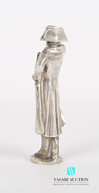 null Silver statuette representing Napoleon looking into a long view.

Height : 7,5...