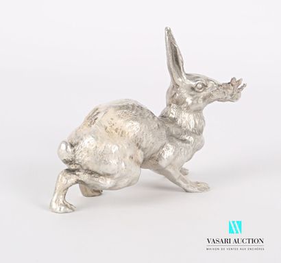 null Silver subject representing a hare with a carrot 

Weight : 359,61 g

Height...