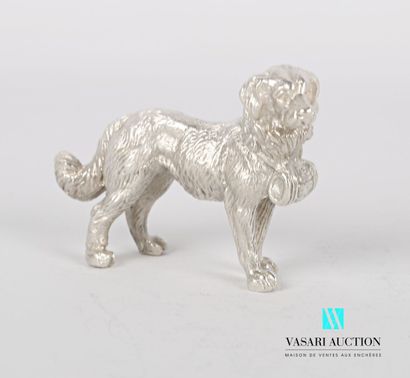 null Silver subject representing a mountain dog

Weight : 81,37 g

Height : 4 cm...