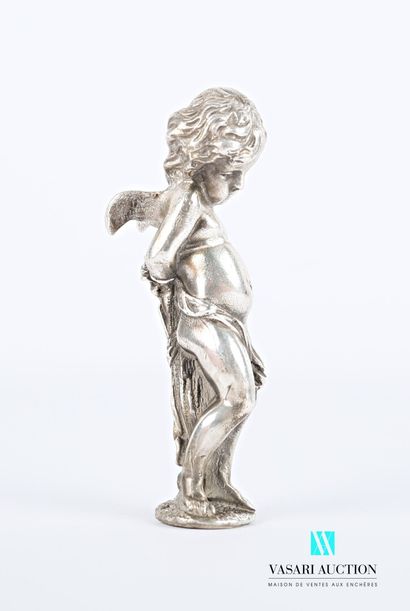 null Blind cachet in silver, the handle showing a cherub.

Weight : 157,70 g