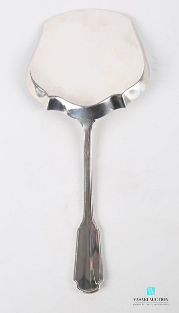 null Silver shovel, the handle with contours decorated with net

Goldsmith : Keller...