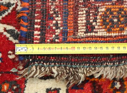 null 
Shiraz carpet (warp, weft and wool pile), Southwestern Persia, circa 1930-1940




The...