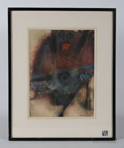 null BONNIER Alexandre (1932-1992)

Abstract composition

Ink wash on paper

Signed...