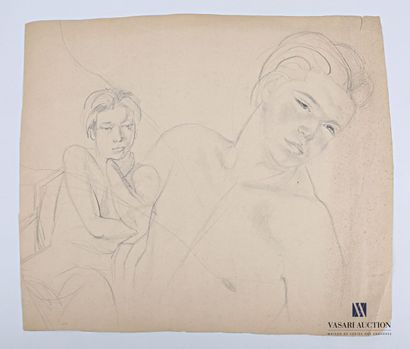 null 
AYMÉ Alix (1894-1989)




Portrait probablement de Michel et François




Dessin...