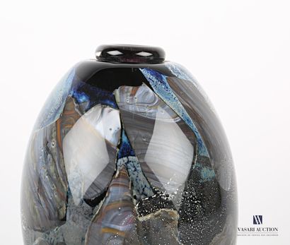 null BATREL Yves (1946-2009)

Glass vase of ovoid form with intercalated decoration...