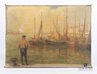 null UBAGHS Jean (1852-1937)

Sailor looking at the sailboats 

Oil on canvas 

Signed...