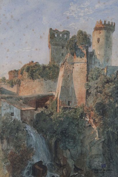 null FRANÇAIS François Louis (1814-1897)

Château de Borgia dans la ville de Nepi,...