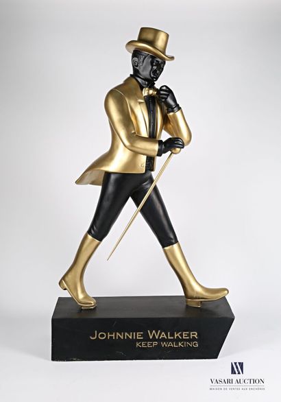 null JOHNNIE WALKER Keep walking

Importante mascotte publicitaire en résine à patine...