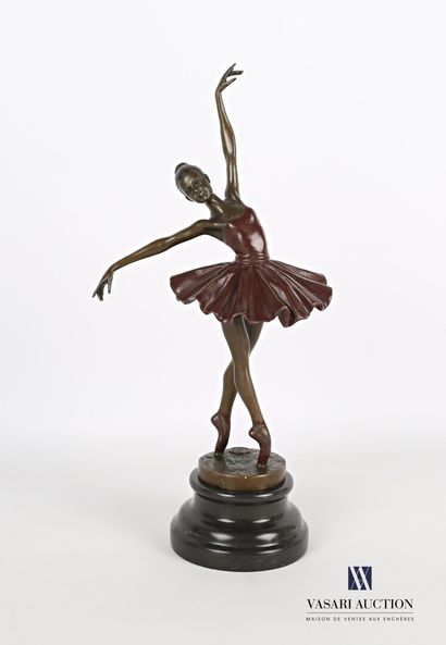 null BERGMANN Franz Xaver (1861-1936), after 

Dancer doing pas de deux

Bronze with...