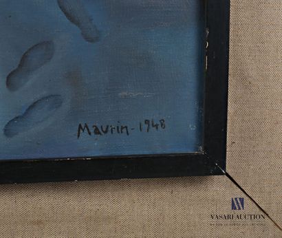 null MAURIN Hugues (1925-2017)

L'épouvantail surréaliste

Huile sur toile

Signée...