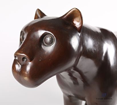 null MAAS Christian (born 1951)

Panther

Bronze with chocolate patina

Signed on...