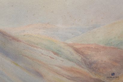 null FONTAN Edmond (1854-1929)

The Rhune

Watercolor on paper

Signed and located...