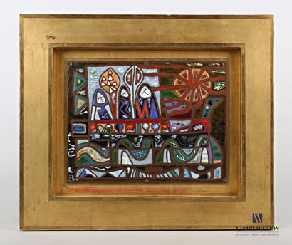 MIRANDE Raymond (1932-1997)

Abstract composition

Enamel...