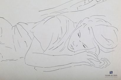 null 
AYME Alix (1894-1989)




Reclining woman




Ink on tracing paper

(folds,...