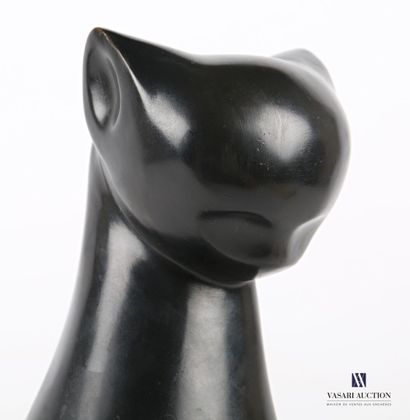 null PARPAN Ferdinand (1902-2004) 

The cat 

Bronze with dark brown patina

Numbered...
