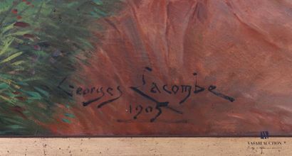 null LACOMBE Georges (XIX-XXème siècle)

Bord de mer animé

Huile sur toile

Signée...