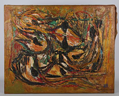 null POURTEYRON Michel (1938-2011)

Abstract composition

Oil on canvas

Signed lower...