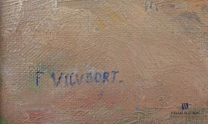 null F. VICVOORT (XXème siècle)

Vue de plage au phare

Huile sur toile 

Signée...