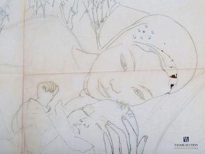 null 
Alix Aymé (1894 - 1989)




Femme allongée avec son enfant dans un paysage...