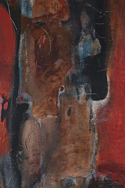 null BOUILLY René (1921-2019)

Composition abstraite

Acrylique sur toile

Signée...