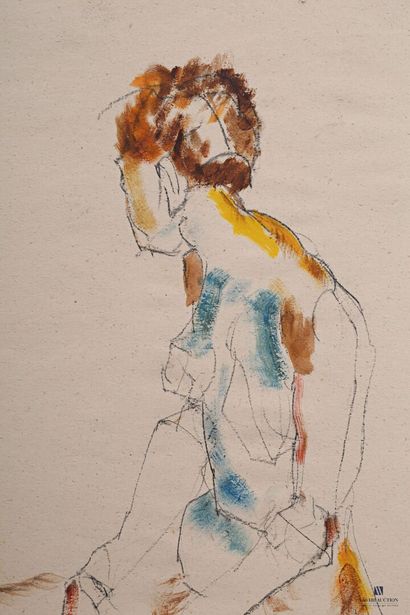 null HAISLEY Robert (1946-2020)

Contemporary figure

Pastel and pencil on paper

Recto...