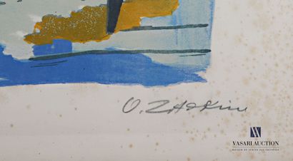 null ZADKINE Ossip (1890-1967)

Apéritif cubiste

Lithographie en couleurs

signée...