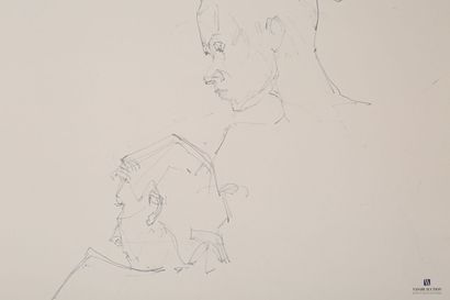 null HAISLEY Robert (1946-2020)

Contemporary figures

Six sketches on paper

(foxing)

61...