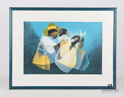 null TOFFOLI Louis (1907-1999), after 

Mexico, family of the Zinacantan (1995)

Lithograph...