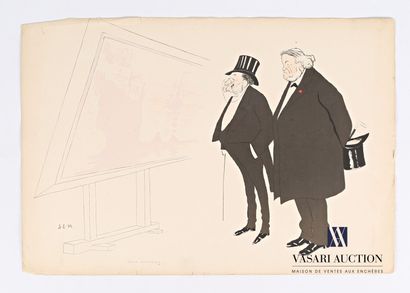 null SEM (1863-1934), after

Two Amateurs

Lithograph on paper

Signature lower left...