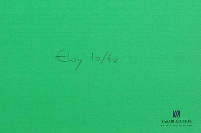 null ELOY Maryse (1930-2020)

Waves on green background

Silkscreen print

Signed...