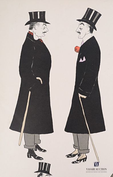 null SEM (1863-1934), d'après

Les moustachus et Quatre caricatures 

Deux lithographies...