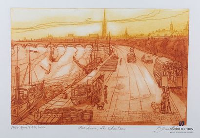 null GAULTIER Bertrand (born in 1951)

The Chartrons in Bordeaux

Etching and burin

Print...