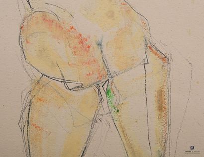 null HAISLEY Robert (1946-2020)

Figure contemporaine

Pastel et crayon sur papier

(légères...