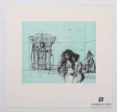 null CARZOU Jean (1907-2000)

The closed door

Lithograph in colors

Signed on the...