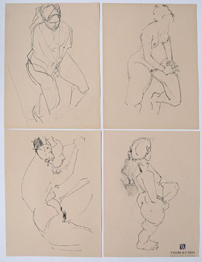 null HAISLEY Robert (1946-2020)

Figures nues contemporaines

Quatre croquis au crayon...