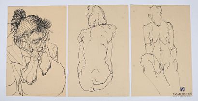 null HAISLEY Robert (1946-2020)

Figures nues contemporaines

Trois croquis au crayon...