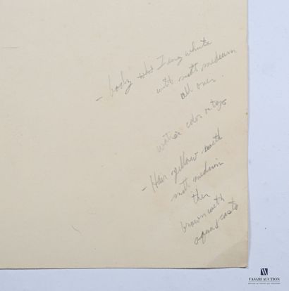 null HAISLEY Robert (1946-2020)

Standing Figure

Crayon et gouache sur papier 

Signé,...