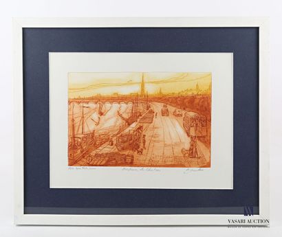 null GAULTIER Bertrand (born in 1951)

The Chartrons in Bordeaux

Etching and burin

Print...