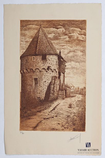 null OHL DES MARAIS Albert (1872-1957)

Donjon of Bergheim

Etching

Signed, dated...