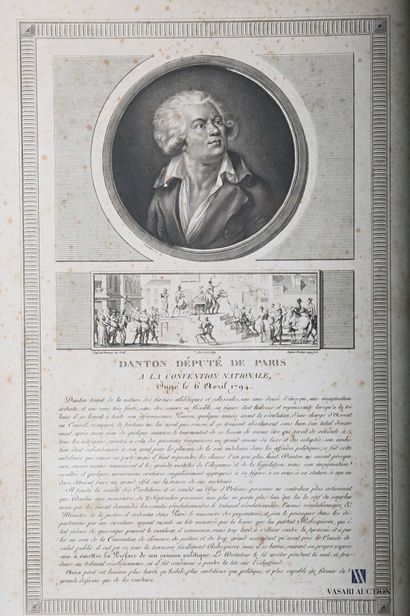 null DUPLESSI BERTAUX Jean (1747-1818) et LEVACHER, d'après

Danton, député de Paris...