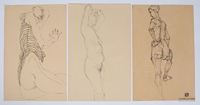 null HAISLEY Robert (1946-2020)

Figures nues contemporaines

Trois croquis au crayon...