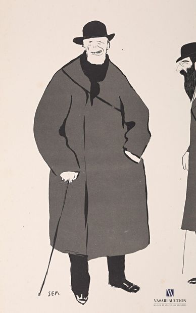 null SEM (1863-1934), after

Two Men in Grey Coats - Going to the Races

Two lithographs...