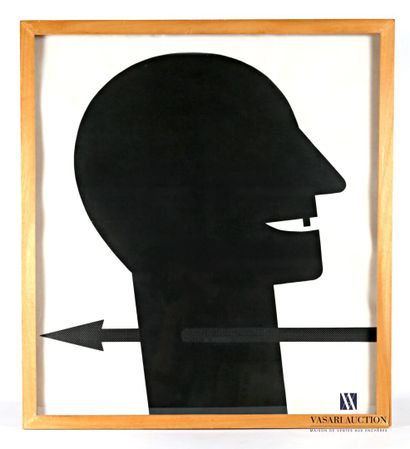 null ETTL Georg (1940-2014)

Visage fleché

Lithographie en noir

Non signée

73...
