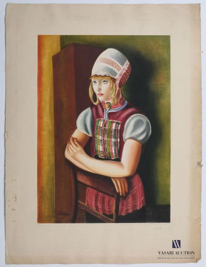 null KISLING Moses (1891-1953)

Portrait of a woman

Aquatint on paper

Signed lower...