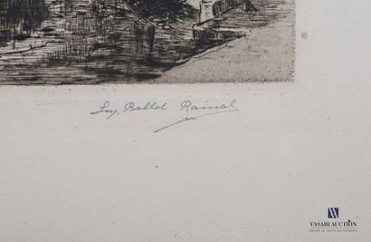 null BABLOT-RAINAL Suzanne (1891-1991)

The new bridge

Etching

Signed lower right...