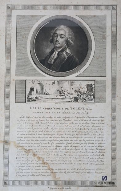 null DUPLESSI BERTAUX Jean (1747-1818) et LEVACHER, d'après

Fouquier-Tainvillle,...