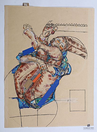 HAISLEY Robert (1946-2020)

Figure contemporaine

Pastel,...
