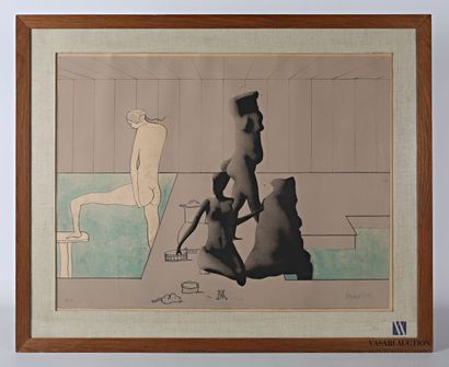 null WUNDERLICH Paul (1927-2010)

The bath

Lithography in colors

Signed lower right?...